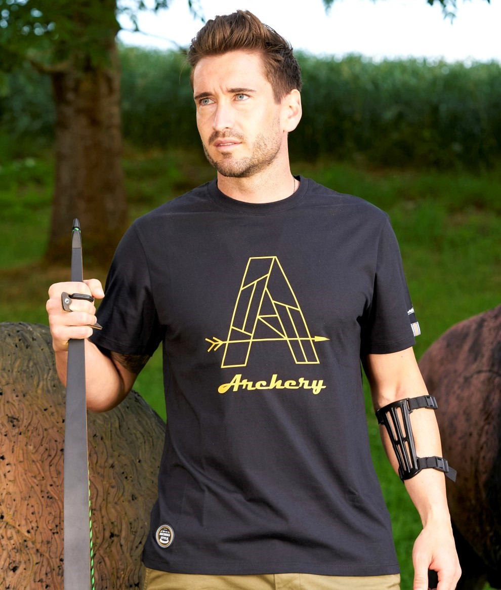 Archery Mens T-Shirt Archery Gold