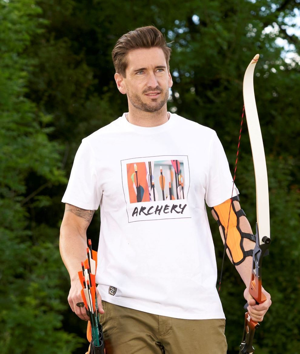Bogensport Herren T-Shirt Arrows